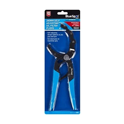 Image of Blue Spot Tools 280mm Self Adjusting Oil Filter Pliers (60 120mm)