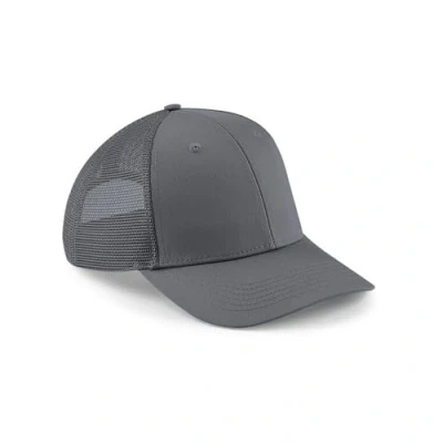 Image of Beechfield 6 Panel Design Urbanwear Trucker Graphite Grey