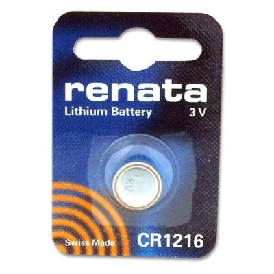 Image of 1 x Renata 1216 Swiss Made Lithium Coin Cell Battery