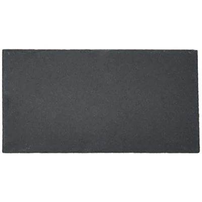 Image of Genware NEV SLTN 2513 Natural Edge Slate Platter, 25 cm x 13
