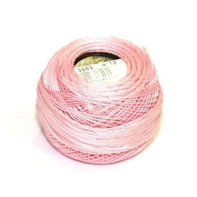Image of DMC Cotton Perle Thread Size 12 3689 per 10 Gram Ball