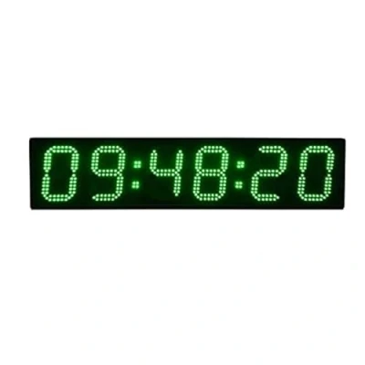 Image of Ravencourt Living Super Bright LED Clock (88cm) Green RCP88G