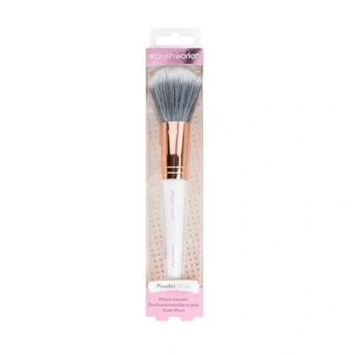 Image of Brushworks Powder Brush Pink &amp; Gold