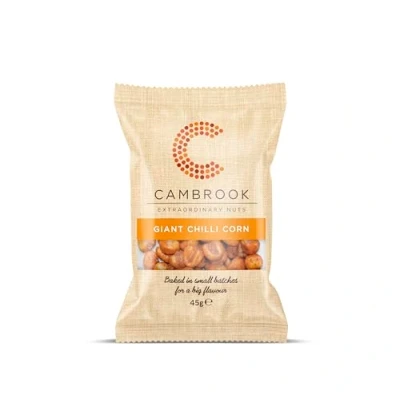 Image of Cambrook Giant Chilli Corn, 32g Bags, Pack of 24