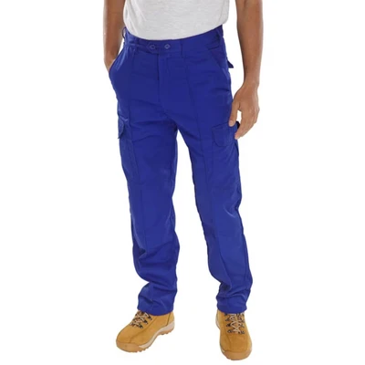 Image of SUPER CLICK DRIVERS TROUSERS ROYAL BLUE 30