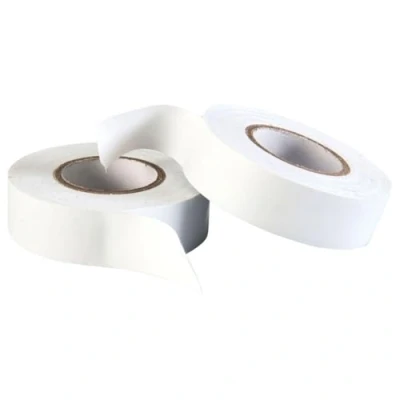 Image of Gocableties White Electrical Tape, 19mm x 20m, Strong Self Adhesive PVC Insulation Tape for Insulating, Repairing and Protecting Wires, 2 Rolls