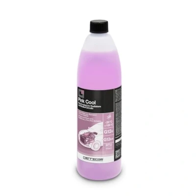 Image of ERRECOM Pink Cool, Coolant and Antifreeze 20C/+106C, Formulation with 100% silanized Si OAT inhibitor package, G12+, G12++, Ready to Use, 1 Litre
