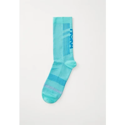 Image of HOKA Trail RACE CREW SOCK Unisex Sports socks, Size: XL, Cielo blue
