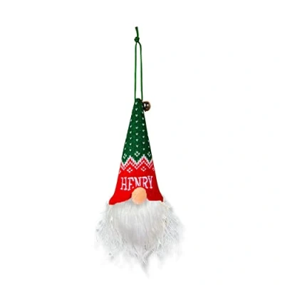 Image of History &amp; Heraldry Light Up Gonk Pre personalised Christmas Hanging Decoration Henry 00269860344