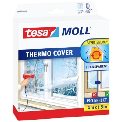 Image of tesa 05432 Insulating Film for Windows, Transparent 4m x 1.5m (max)