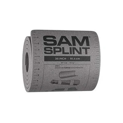 Image of SAM Splint 36 Inch Grey Leg and Arm Emergency