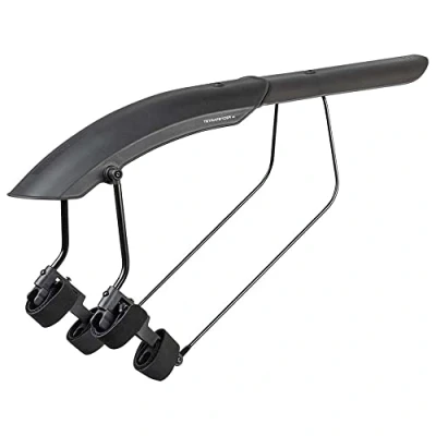 Image of TOPEAK Unisex Adult Tetrafender M2 Mudguard System, Black, 49.8 x 32.4 14.2 cm
