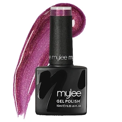 Image of Mylee Gel Nail Polish 10ml [Shooting stars] UV/LED Soak Off Art Manicure Pedicure for Professional, Salon &amp; Home Use [Fine Glitters Range] Long Lasting Easy to Apply