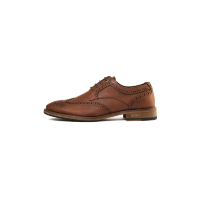 Image of V.GAN Barley Brogue Laceups, Men&#039;s, Size: 8, Tan shoes