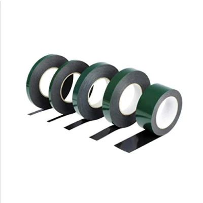 Image of 10m (25mm) Foam Tape Double Sided Sponge Waterproof Mounting Adhesive Roll Automotive Grade Number Plates Cars Trims, Black