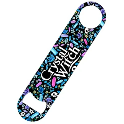 Image of Crystal Witch Bar Blade Bottle Opener 18x4cm