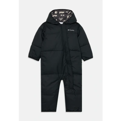Image of Columbia Baby Snuggly Bunny 2 Bunting, Snowsuit Romper, Black, Shark Peaked Tonal, 3/6