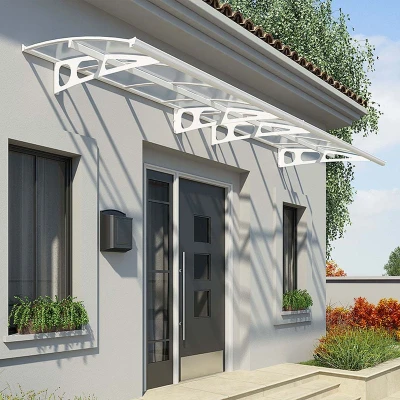 Image of Palram Canopia Bordeaux 4460 White Door Canopy