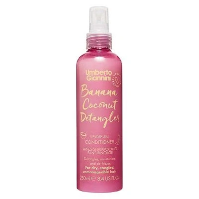Image of Umberto Giannini Banana Coconut Detangler 250ml Lightweight Oil Leave in Conditioning Spray