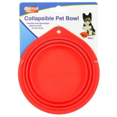 Image of Animal Store Instincts Travel Collapsible Bowl 0.5L