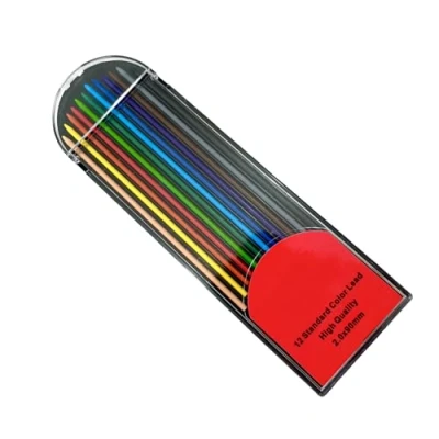 Image of 12Pcs 2.0MM Pencil Refills for Mechanical 12 Color Student Artist Art Drawing Sketching