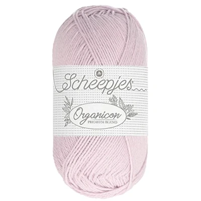 Image of Scheepjes Organicon 204 Lavender Haze Yarn 5x50g