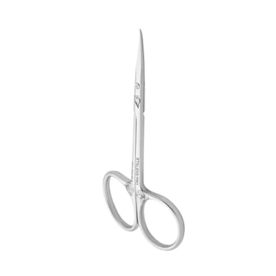 Image of STALEKS PRO EXCLUSIVE Professional Cuticle scissors Magnolia Pattern Pack of 1 pcs Model SX 21/1m