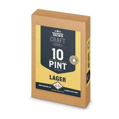 Image of Mangrove Jacks Craft Series 10 Pint Lager Beer Making Kit 4.6% ABV