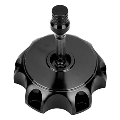 Image of Motorcycle Gas Cap Fuel Tank Oil Cover For 50cc 160cc Pit Dirt Motor Bike (Black)