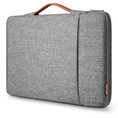 Image of Inateck 360 Protection 16 Inch laptop Case Sleeve Compatible with16 MacBook Pro M3/M2/M1 Pro/Max A2991/A2780/A2485/A2141 2023 2021, 15 2013 2015, XPS 15, Grey