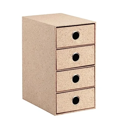 Image of S.O.H.O. Cacao 4 Drawer Box, A5