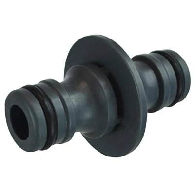 Image of Faithfull FAIHOSEPLDMC Plastic Double Male Hose Connector