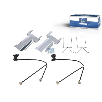 Image of 1540985, 1794496 Brake Pad Wear Sensor DT Spare Parts 5.77170 Rear Axle, Front Axle