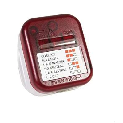 Image of Winner PK Green UK 13A Mains Socket Safety Tester