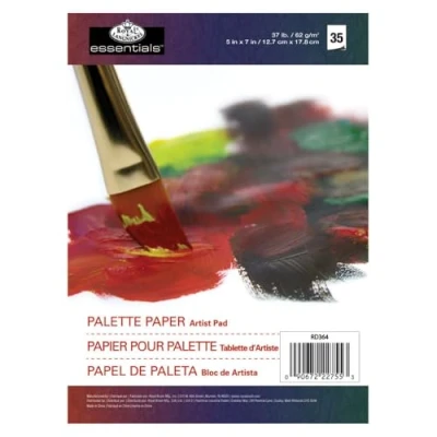 Image of Royal &amp; Langnickel Essentials Palette Artist Paper Pad 5 inch x 7 35 Sheets, White, RD364