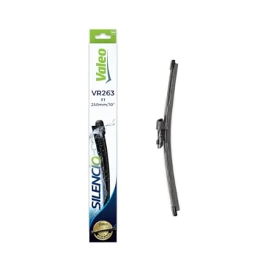 Image of VALEO Silencio Wiper VR263 High Performance, Superior 360 Degrees Visibility, Easy Installation Original Flat Blade 250mm Rear 1 574610