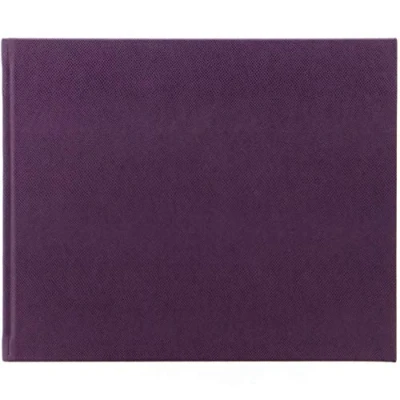 Image of Letts Legacy Quarto Landscape Occasions/Guest Book Purple