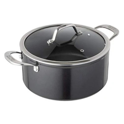 Image of Kuhn Rikon Easy Pro Induction 24cm / 5L Casserole with Glass Lid