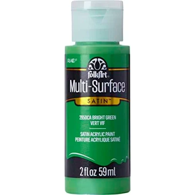 Image of Bright Green Folkart Multi Surface 2oz