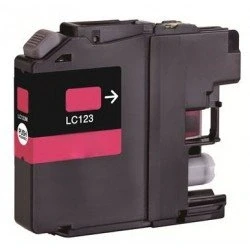 Image of Brother LC 123 Magenta Compatible Cartridge