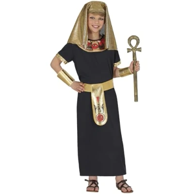 Image of My Illusions Boys Egyptian Costume Kids School Dress Up Halloween Book Day Childs Fancy Historical Outfit (Medium 7 9 Years)