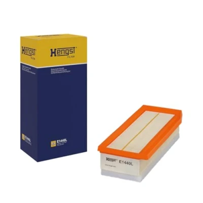 Image of 165460509R Air Filter HENGST E1440L 76mm 124mm 273mm Insert DACIA: SANDERO 2, Duster II, Off Road, RENAULT: Clio 4, Captur