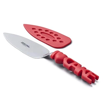 Image of Zeal NB16R Cake Server, Red