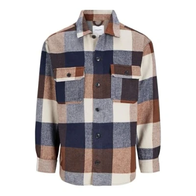 Image of Jack &amp; Jones Ebradley Ollie NOOS Shirt, Men&#039;s, Size: 3XL, Navy blazer