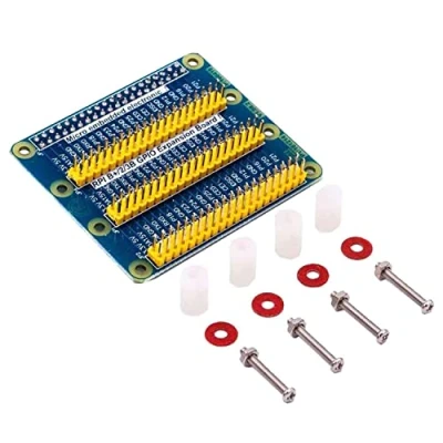 Image of AZDelivery GPIO Extension Board compatible with Raspberry Pi 3, 2, Model B including E Book!