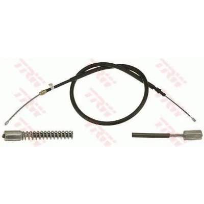 Image of 474555, 474563 Brake Cable TRW GCH1292 1087, 1372mm Drum PEUGEOT: 205 II Hatchback, Convertible