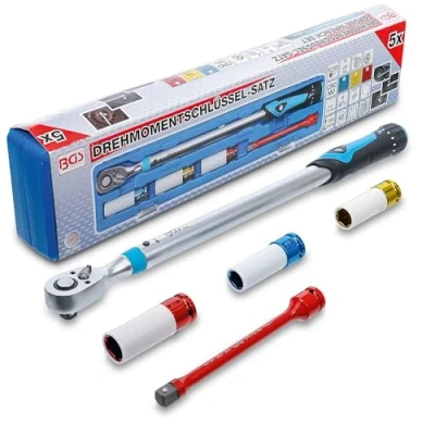 Image of BGS 2818 Torque Wrench Set 12.5 mm (1/2&quot;) 40 200 Nm