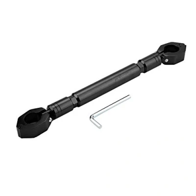 Image of Motorcycle Balance Bar, Qiilu Aluminum Alloy Handlebar Cross Bar Motorbike Accessories(black)