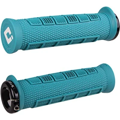 Image of Odi Elite Pro Grips Yeti/Locking Clamp Handle Bar Part Mountain Biking Bike MTB Riding Ride Trail Enduro Downhill Hand Comfort Handlebar Rubber DH Accessories