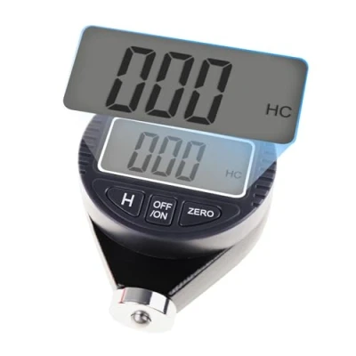 Image of Portable 0 100HA Shore A Hardness Tester Meter, Digital Durometer Scale, with Large LCD Display, for Rubber, Tire, Plastic, Thermal Flooring, Bowling Balll, Leather, Wax